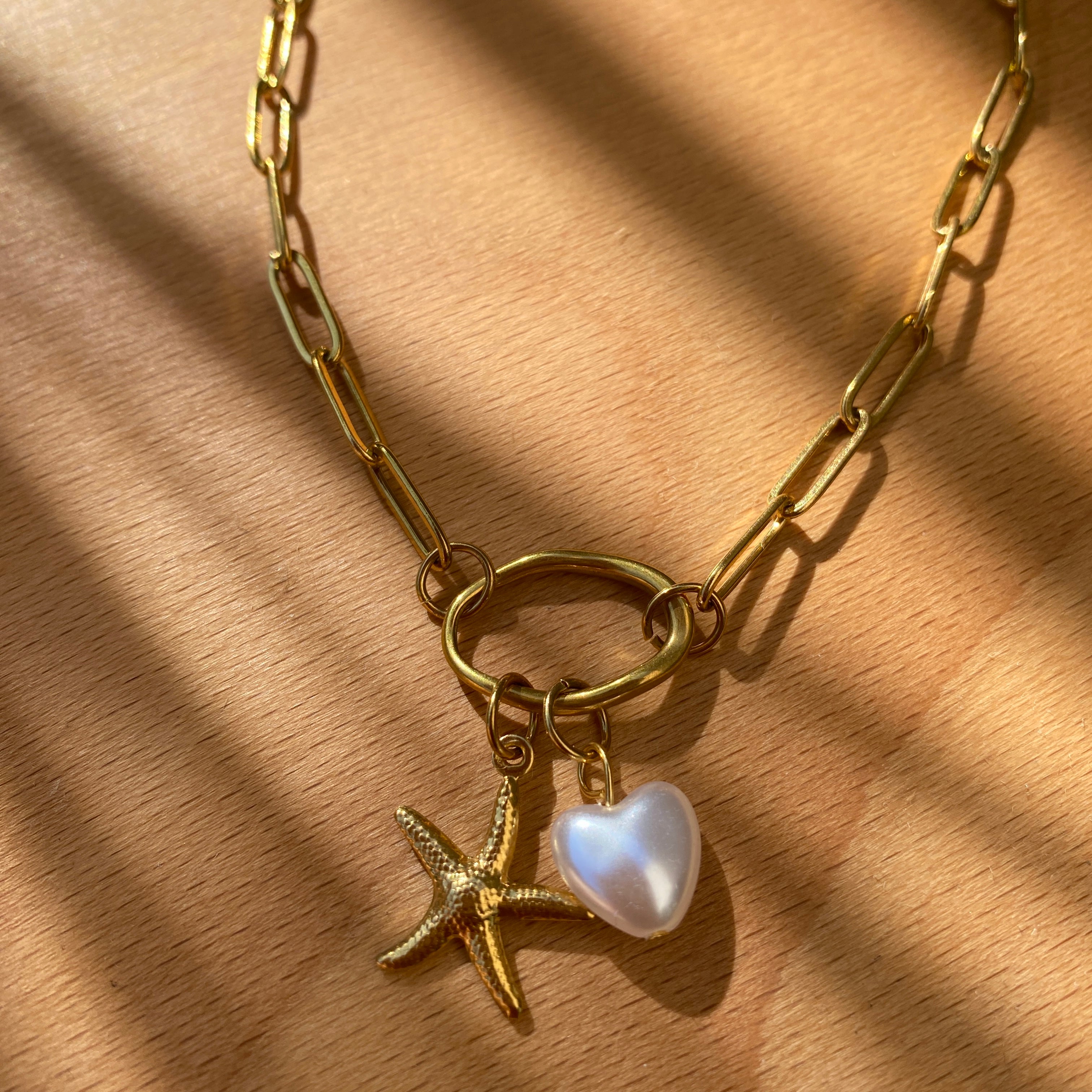 Collier Charms "Matcha"