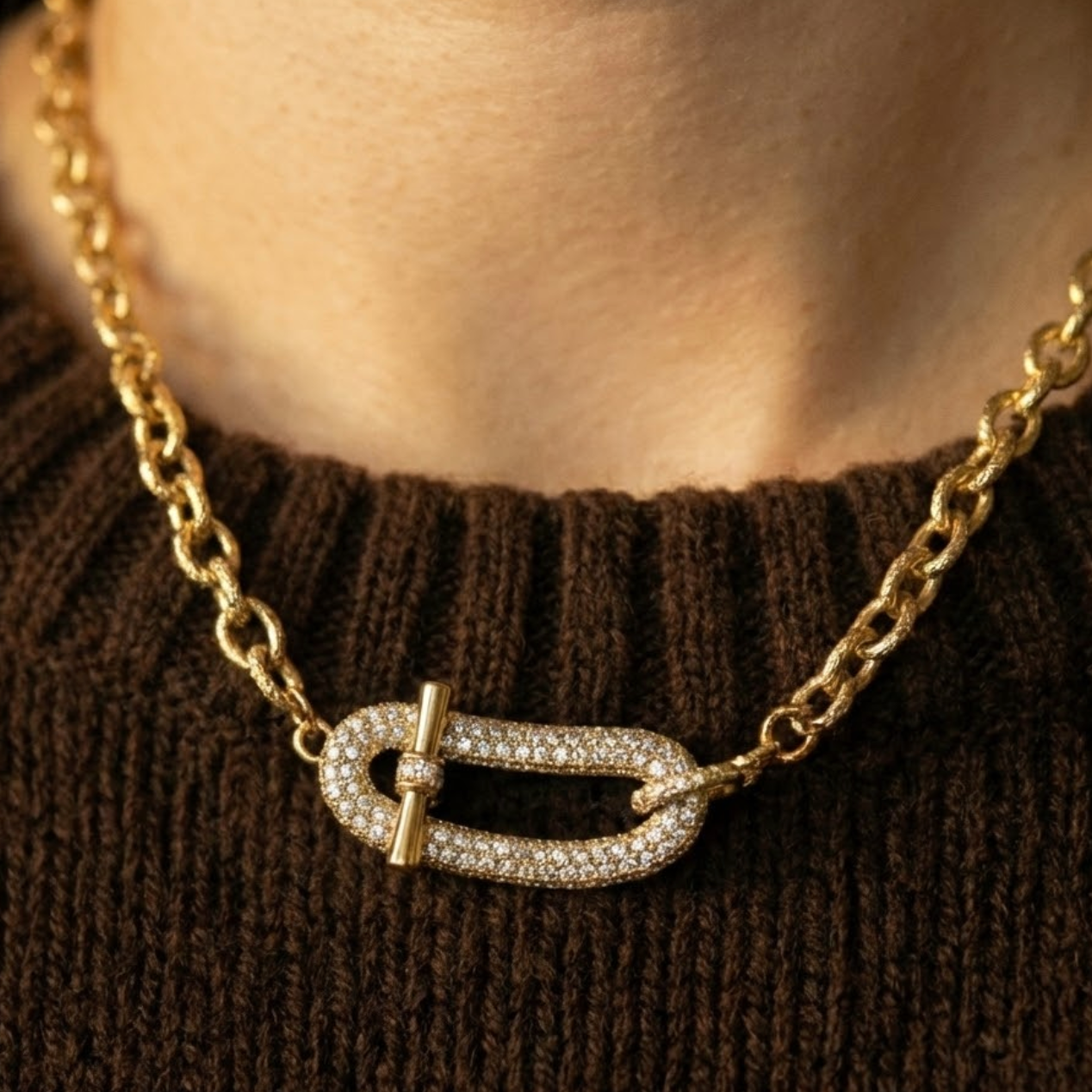 collier acier inoxydable oce