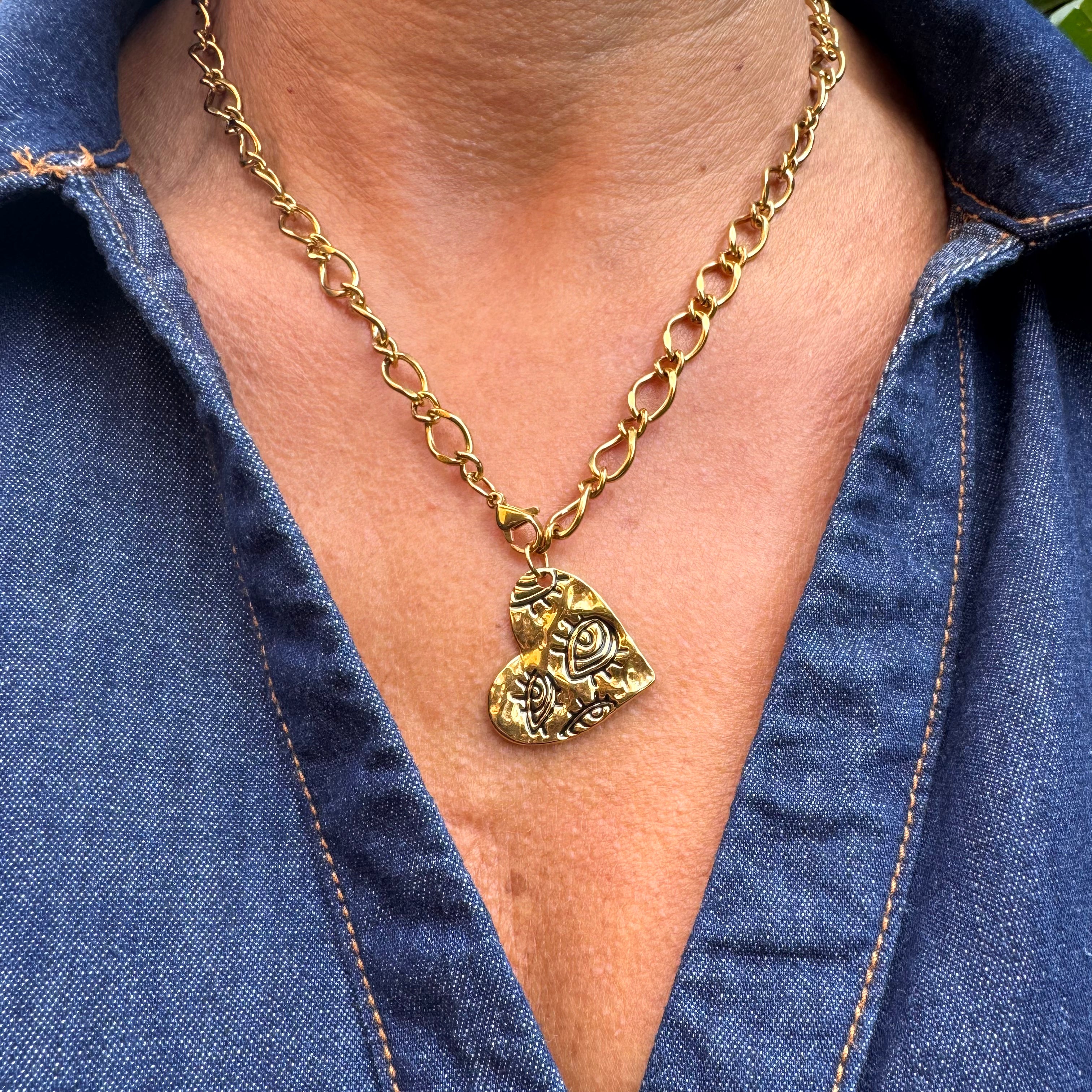 collier amulette osiris