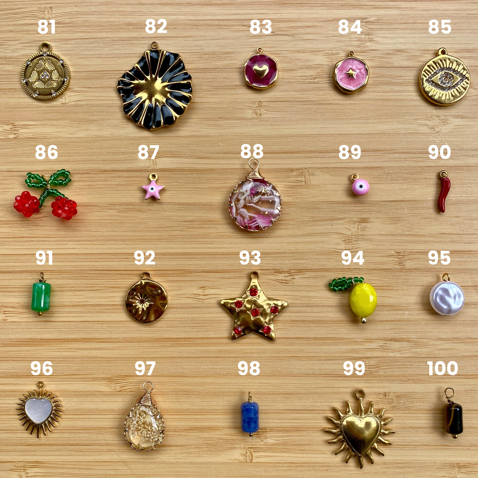 collier breloques à composer