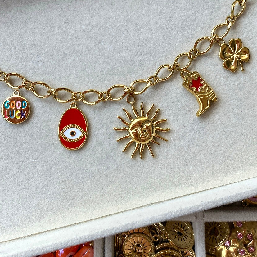 collier charms à composer