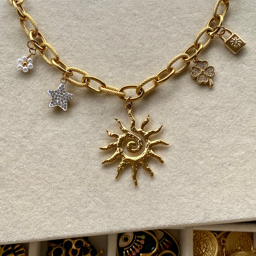 collier charms à composer