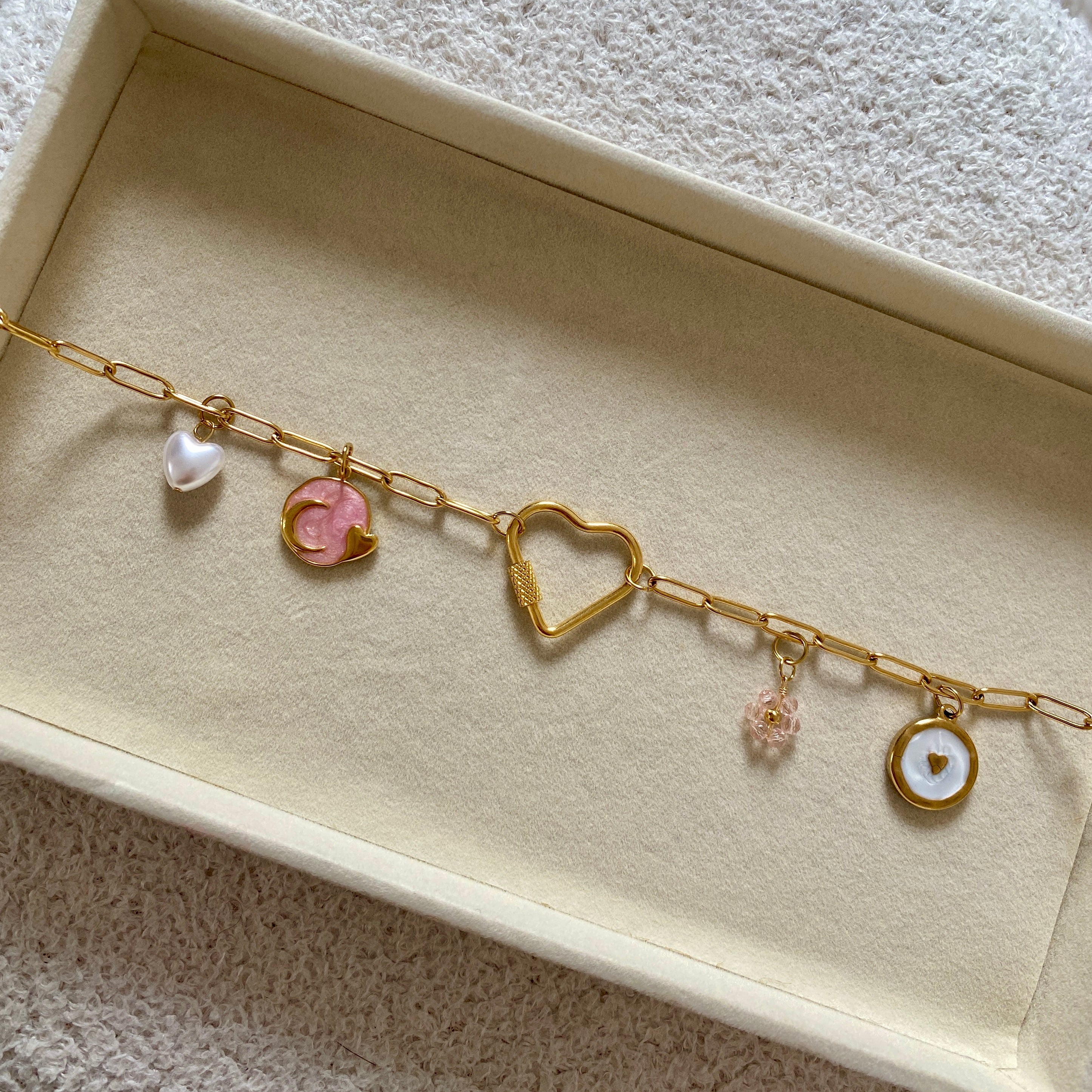 collier charms serena