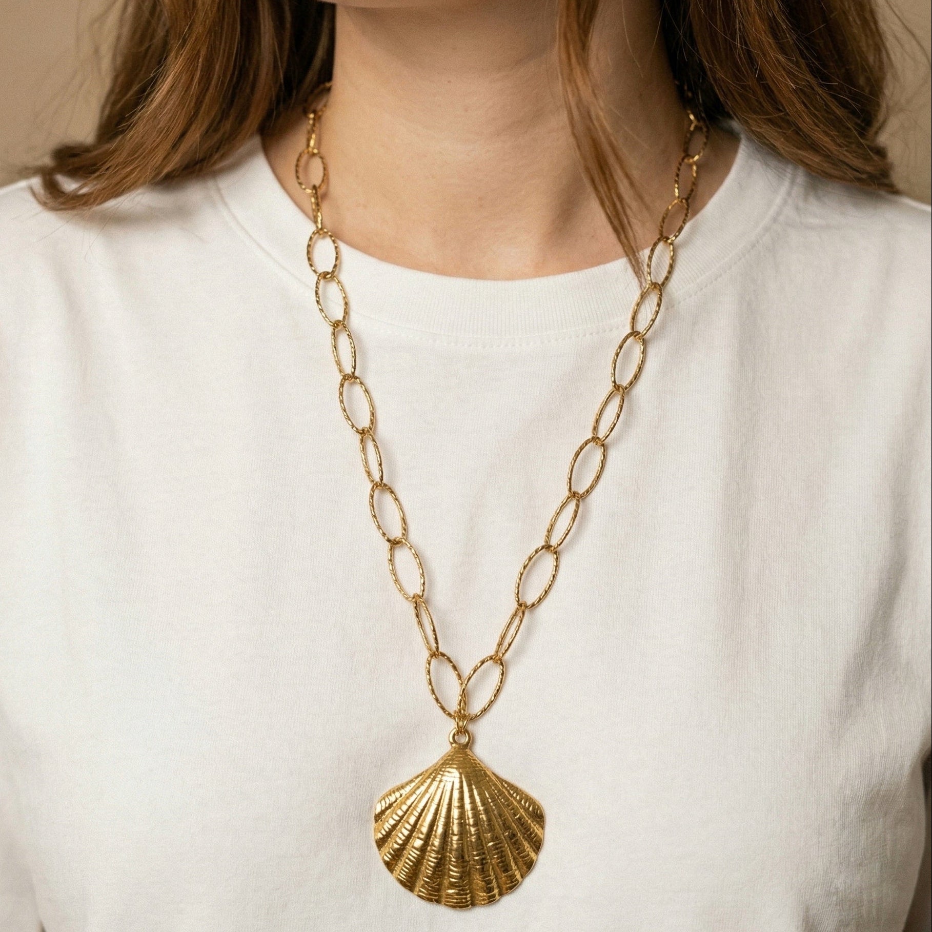 sautoir acier inoxydable maxine